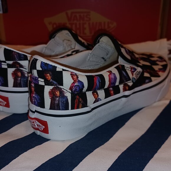 -Vans X Stranger Things Men's 3.5/Womens 5 Customs Character Checkerboard… - Picture 10 of 14